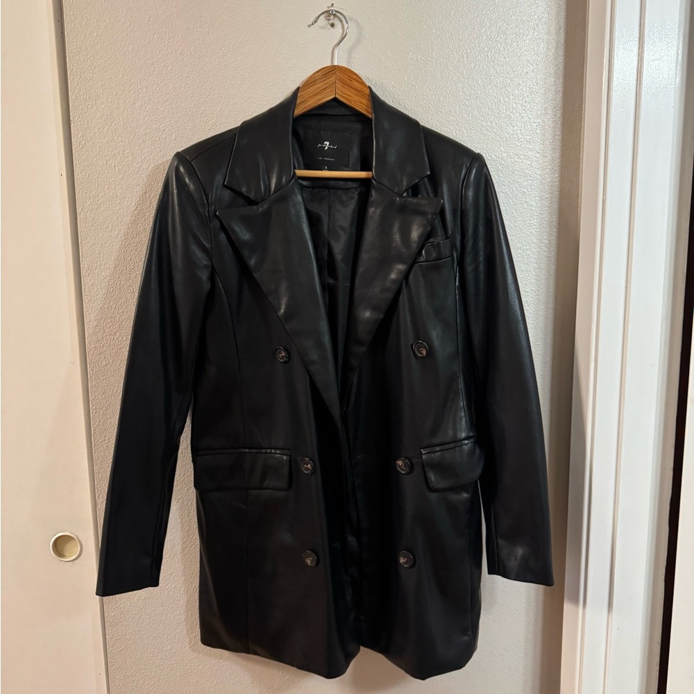 Soft Faux Leather Jacket